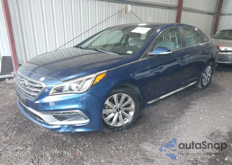 2017 Hyundai Sonata Sport из США, поврежденный, VIN 5NPE34AF1HH589551